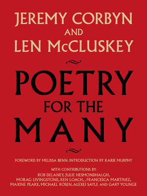 cover image of Poetry for the Many